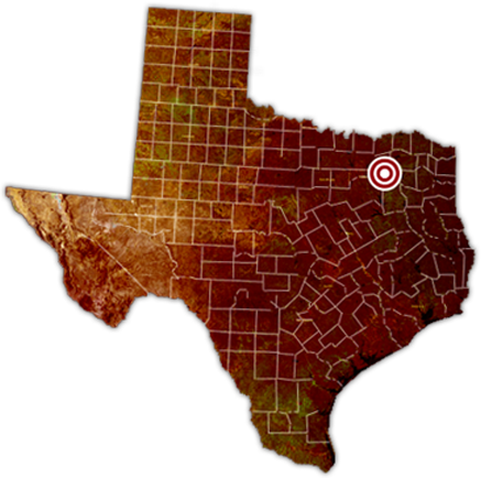 Map of Texas